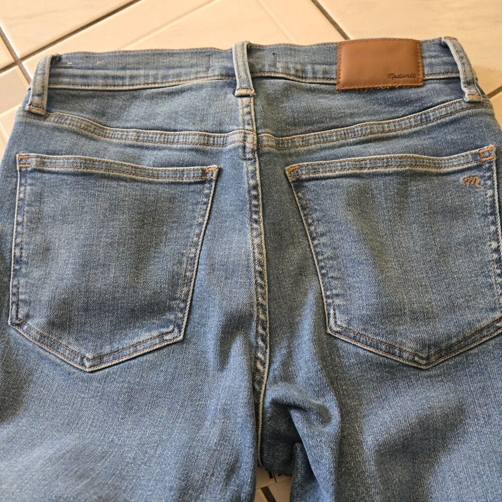 Madewell 9" Mid Rise Skinny Crop Jeans 27 - Picture 7 of 7